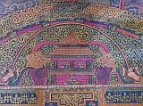 Chakrasamvara Mandala 08 West Gate And Circles
